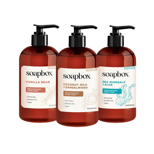 Moisturizing Liquid Hand Soap Trio - Variety Pack banner