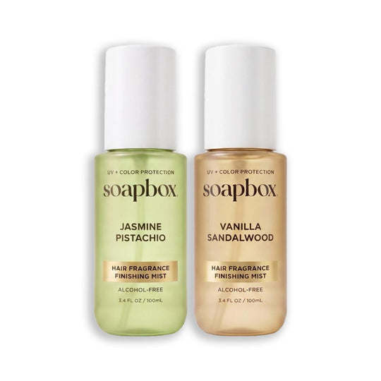 Hair Finishing Mist 2-Pack (Vanilla Sandalwood & Jasmine Pistachio) banner