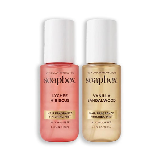 Hair Finishing Mist 2-Pack (Vanilla Sandalwood & Lychee Hibiscus) banner